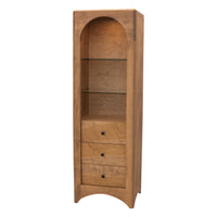 Glasgow Solid Maple Wood Bookcase | HC