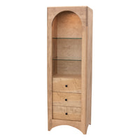 Glasgow Solid Maple Wood Bookcase | WB