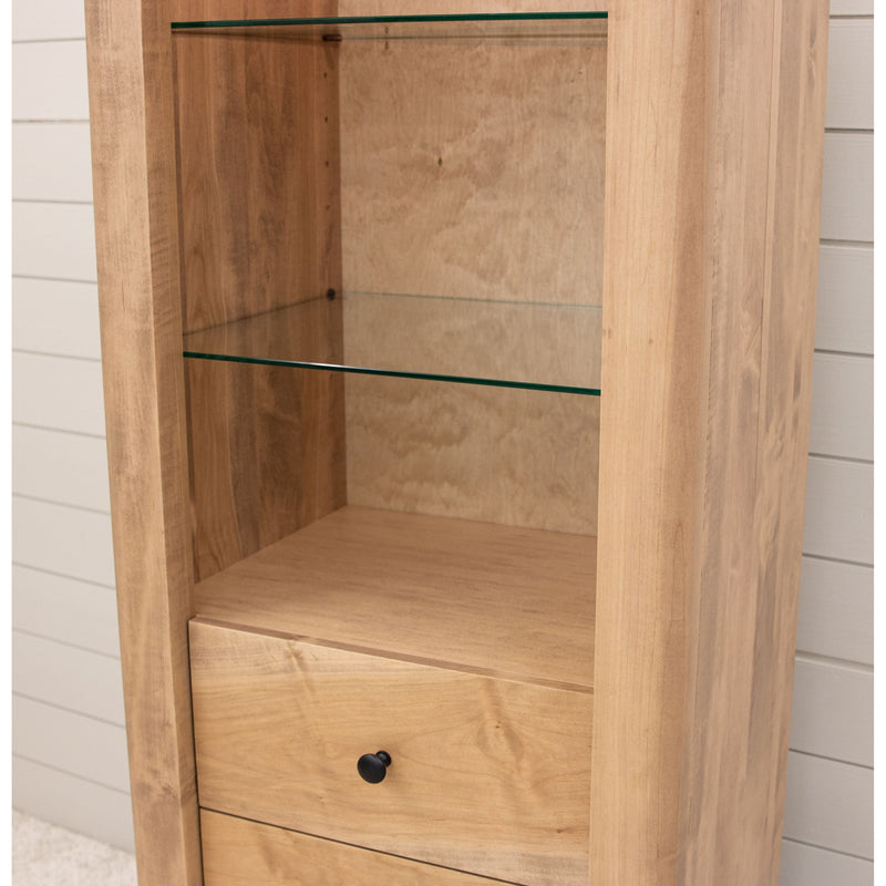 Glasgow Solid Maple Wood Bookcase | WB
