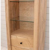 Glasgow Solid Maple Wood Bookcase | HC