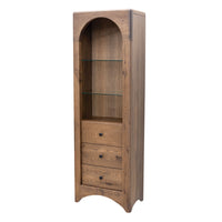 Glasgow Solid White Oak Wood Bookcase | CO