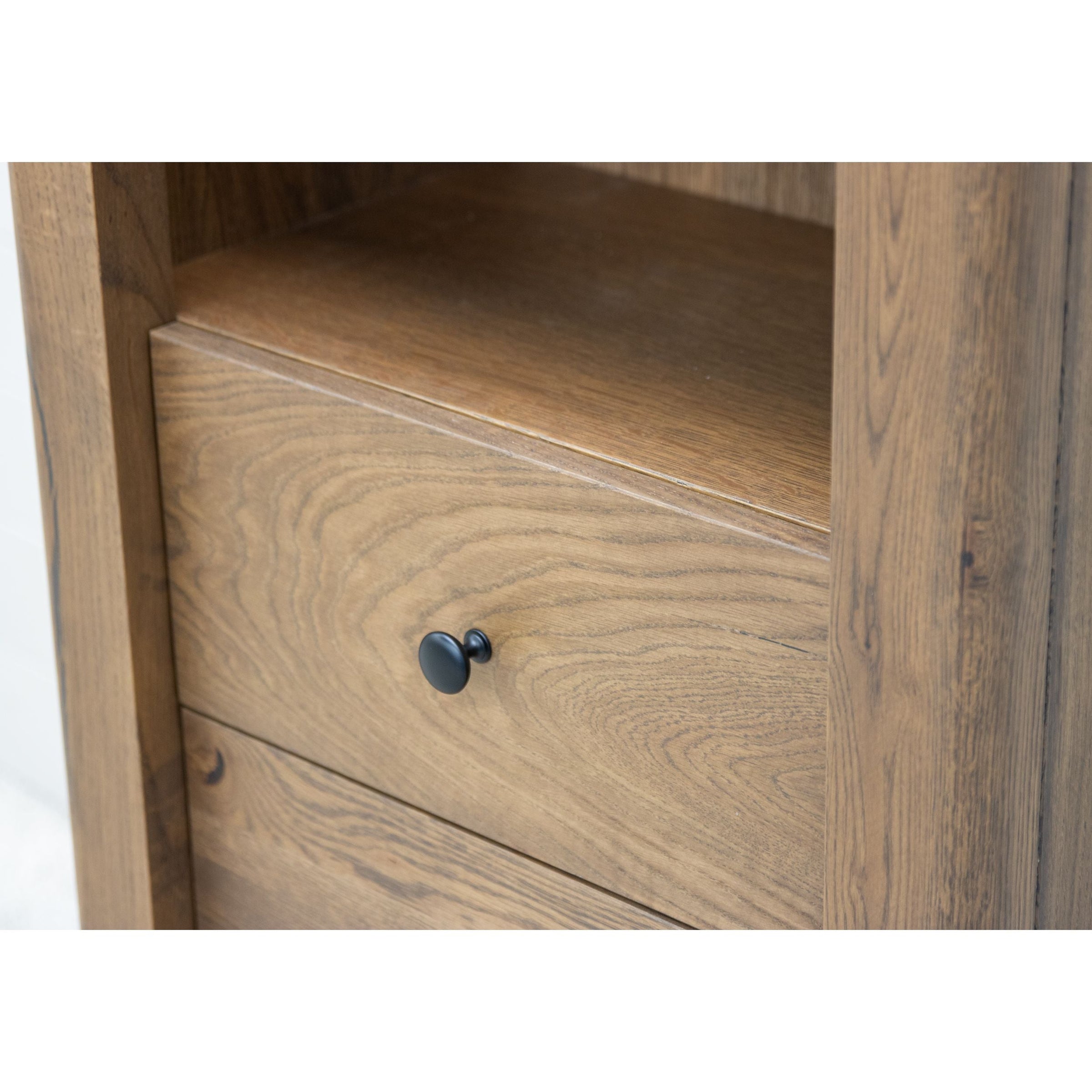 Glasgow Solid White Oak Wood Bookcase | CO