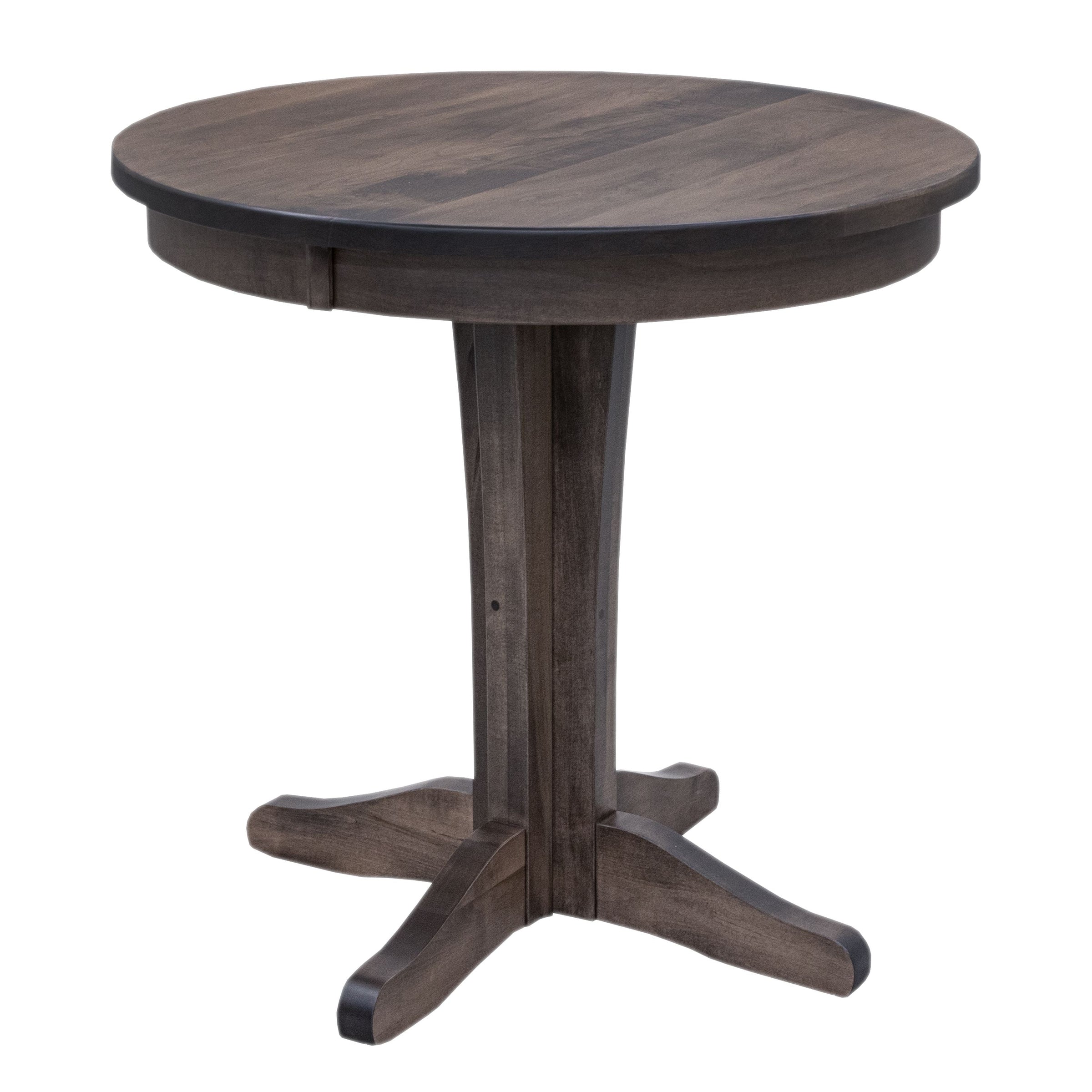 Amish Mission Maple Wood Round Pub Table | GS