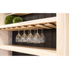 Small Grove City Hickory Wood Wine Fridge Cabinet | RH-SW&M-DK