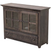 Standard Mission Grid Maple Wood Cabinet | GS