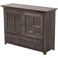 Standard Mission Grid Maple Wood Cabinet | GS