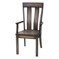 Holmes Maple Wood Arm Dining Chair | SP-Burn