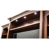 Holmes Cherry Wood Barn Door Entertainment Center | ASB