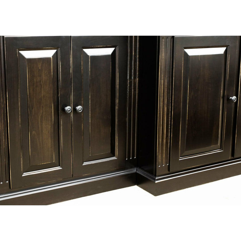 Holmes Black & Wood Entertainment Center | M-EB&C-MC