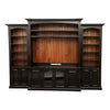 Holmes Black & Wood Entertainment Center | M-EB&C-MC