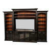 Holmes Black & Wood Entertainment Center | M-EB&C-MC