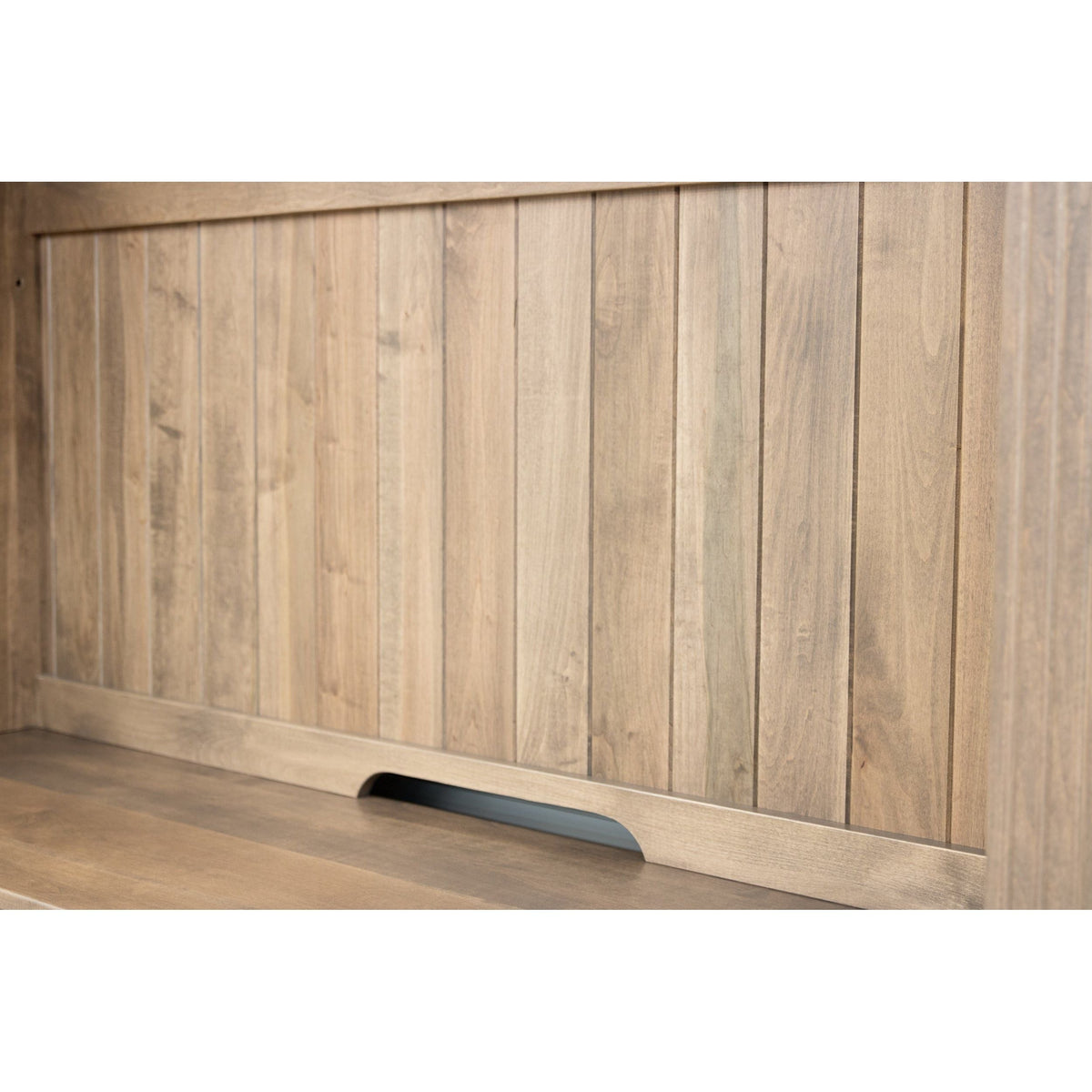 Holmes Maple Wood Barn Door Entertainment Center | WB