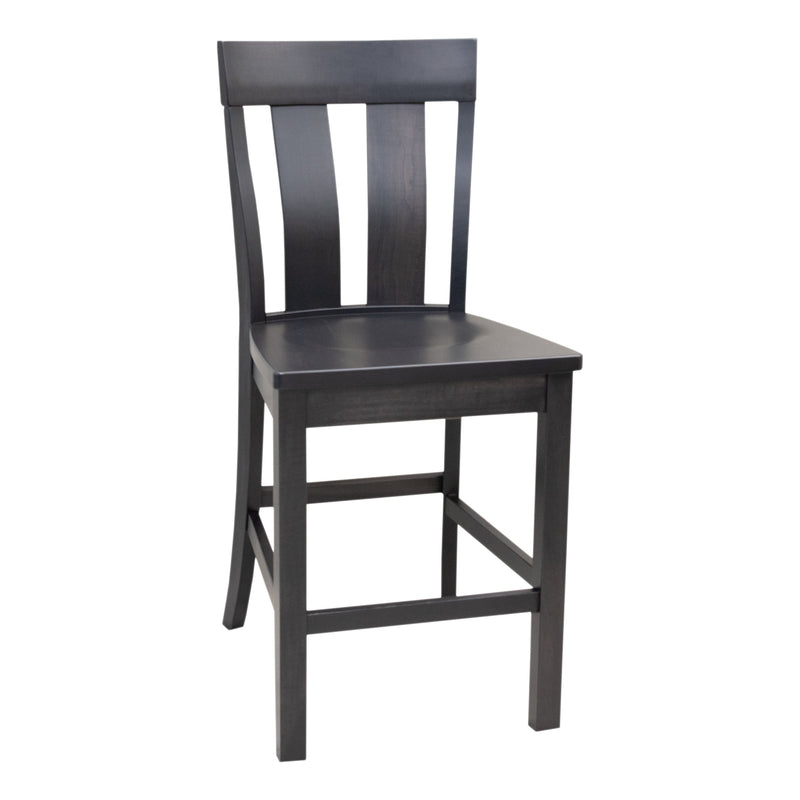Holmes Maple Wood 24" Stationary Bar Stool | DK