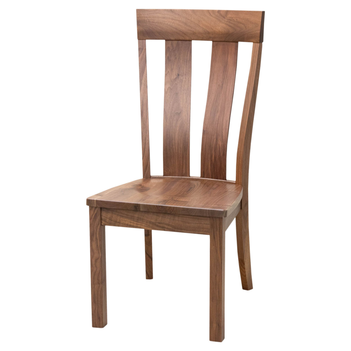 Holmes Walnut Wood Side Dining Chair | NAT
