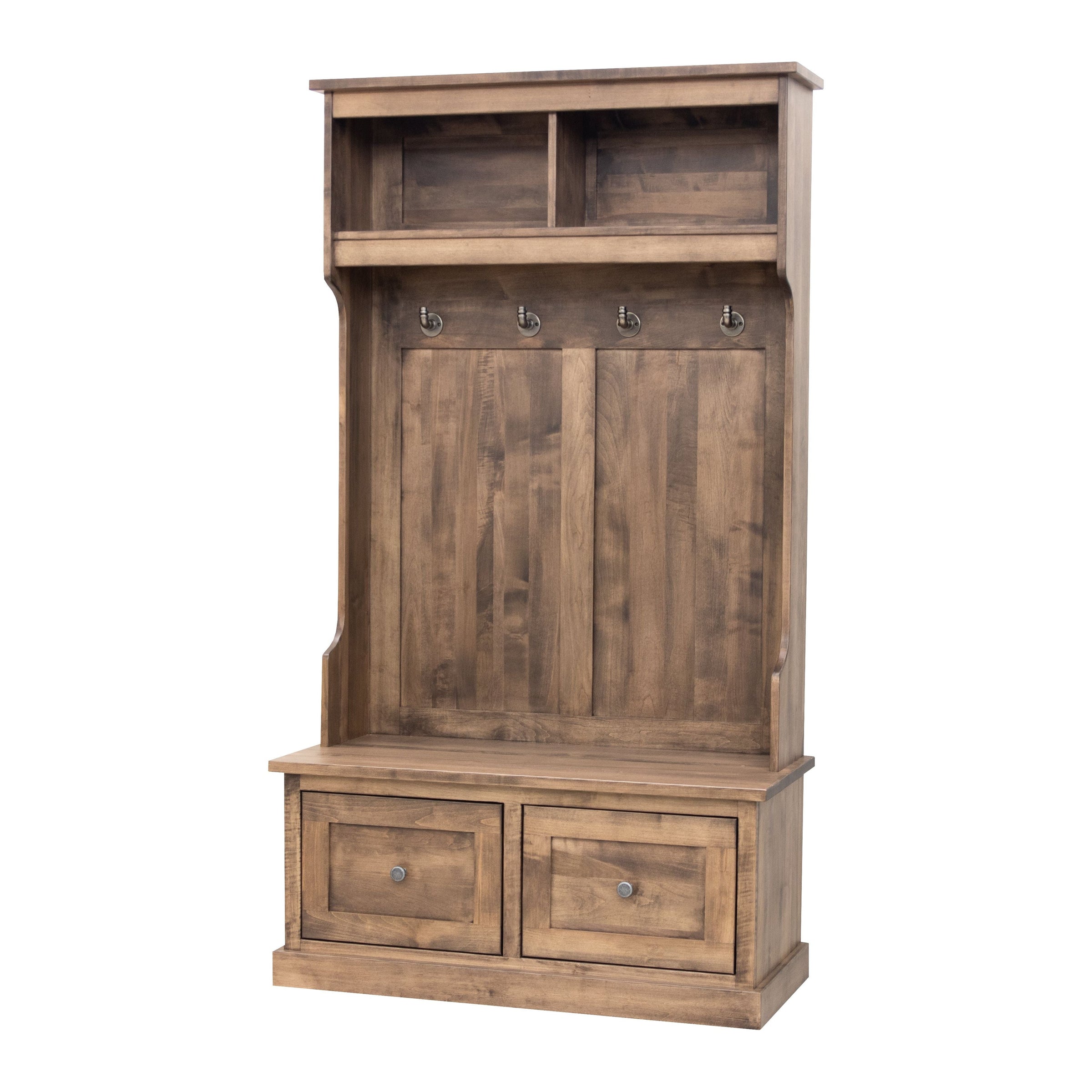 Haven Maple Wood Hall Tree Bench | CO