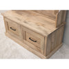 Haven Maple Wood Hall Tree Bench | DS