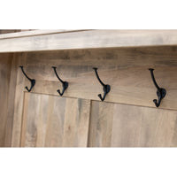 Haven Maple Wood Hall Tree Bench | DS