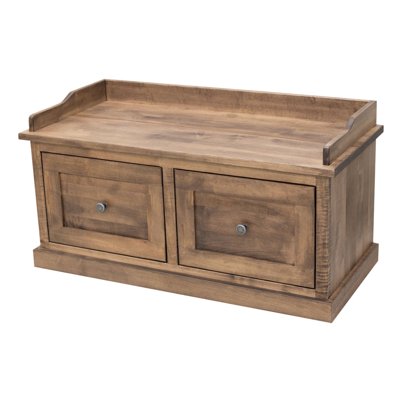 Haven Maple Wood Mudroom Storage Bench | CO