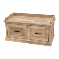 Haven Maple Wood Mudroom Storage Bench | DS