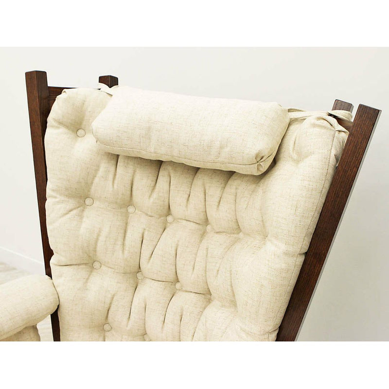 Amish Classic Maple Wood Swivel Glider Rocker & Ottoman | SB-4274-K