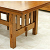 Hollis Mission Quarter Sawn White Oak Extending Amish Dining Table | MC