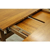 Hollis Mission Quarter Sawn White Oak Extending Amish Dining Table | MC