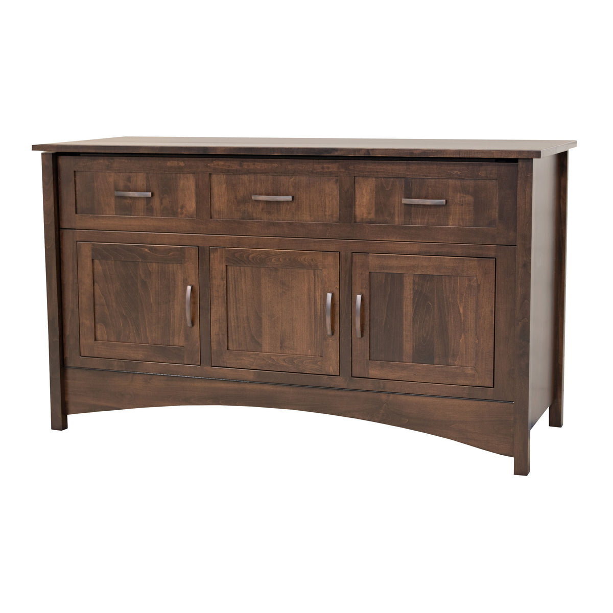 Amish Mission Maple Wood Murphy Bed Cabinet | BV