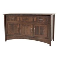 Amish Mission Maple Wood Murphy Bed Cabinet | BV