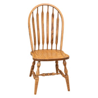 Bent Paddle Oak Wood Side Dining Chair | S-14