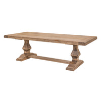 Hilton Extra Large Maple Wood Dining Table | WB