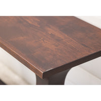 Hilton Maple Wood Pedestal Console Table | RC