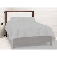 Berlin Amish Solid Wood Upholstered Headboard Only