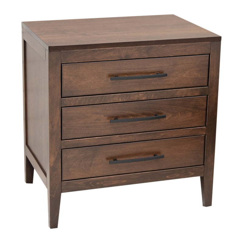 Berlin Amish 3-Drawer Nightstand