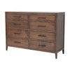 Berlin Amish 8-Drawer Tall Dresser