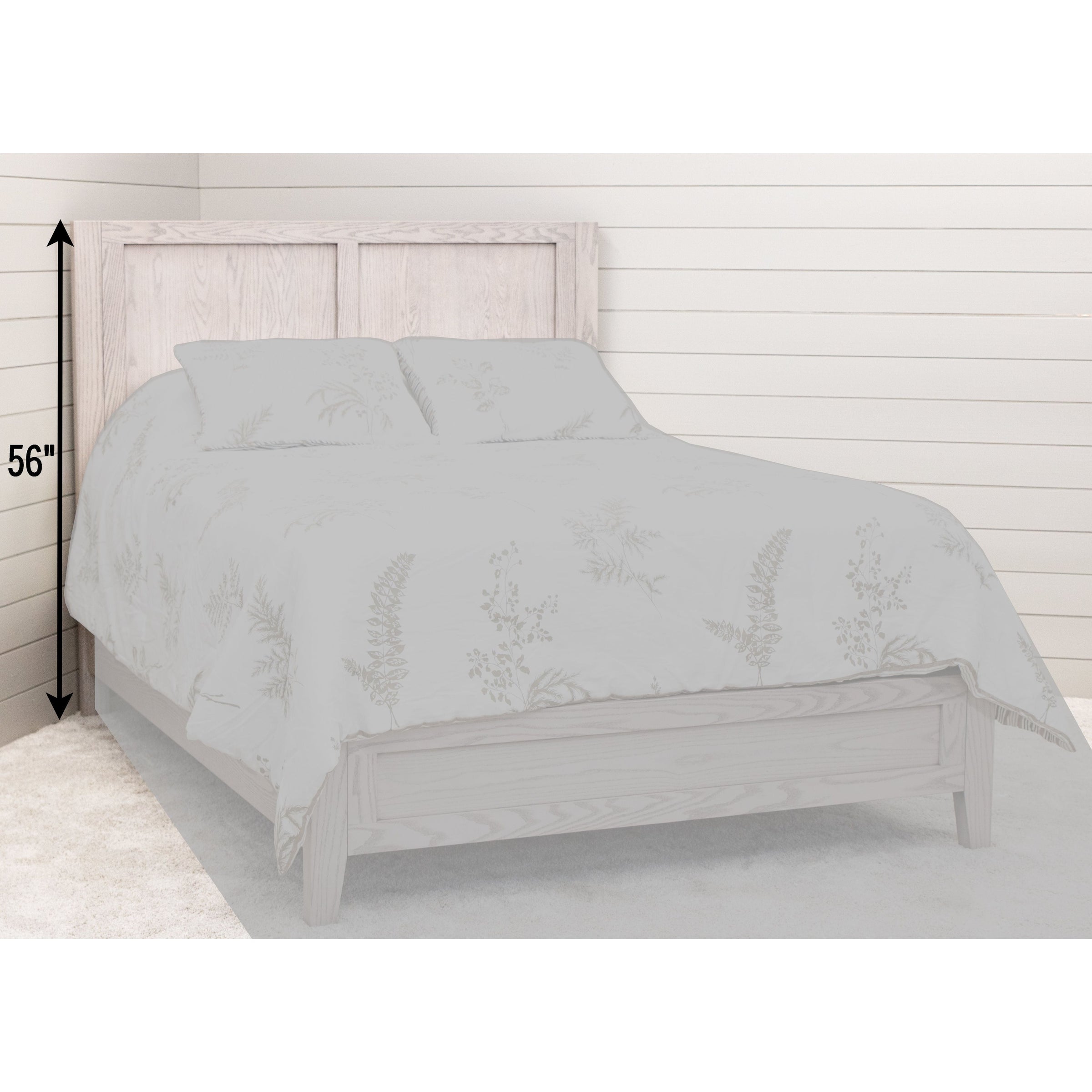 Berlin Amish Solid Wood Panel Headboard Only