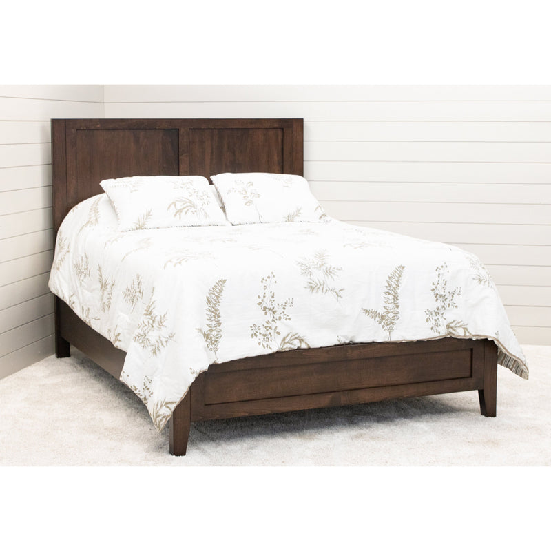 Berlin Amish Wood Panel Bed