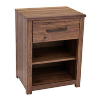Hunters Amish 1-Drawer, Open Nightstand