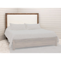 Hunters Amish Solid Wood Upholstered Headboard Only