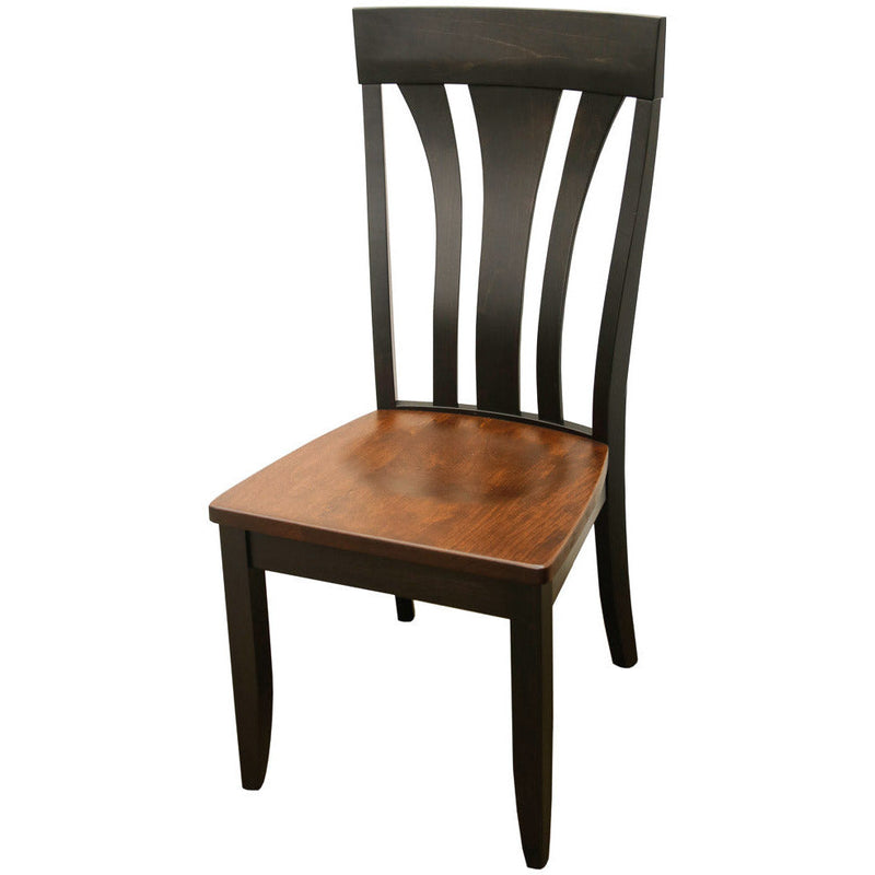Hunter Black & Wood Side Dining Chair | M-EB&C-GB