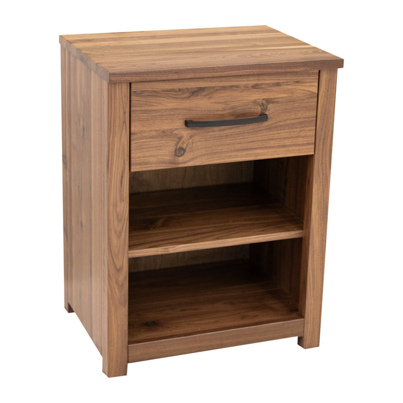 Hunters Amish 1-Drawer, Open Nightstand
