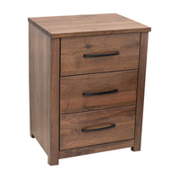 Hunters Amish 3-Drawer Nightstand