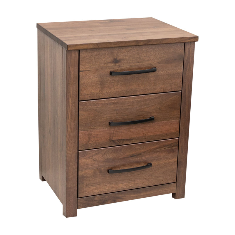 Hunters Amish 3-Drawer Nightstand