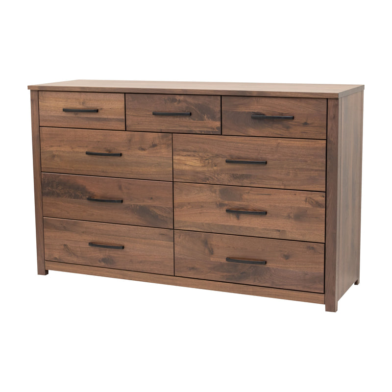 Hunters Amish 9-Drawer Tall Dresser