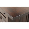 Amish IS-98 Turned Leg Maple Wood Island | RT