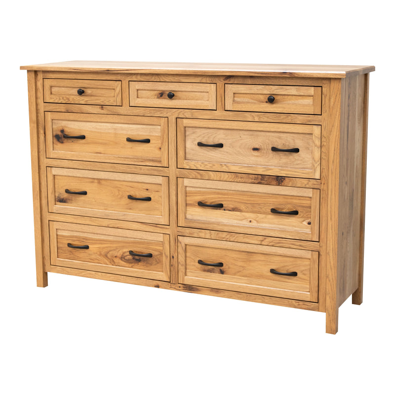 Jamestown Amish 9-Drawer Tall Dresser