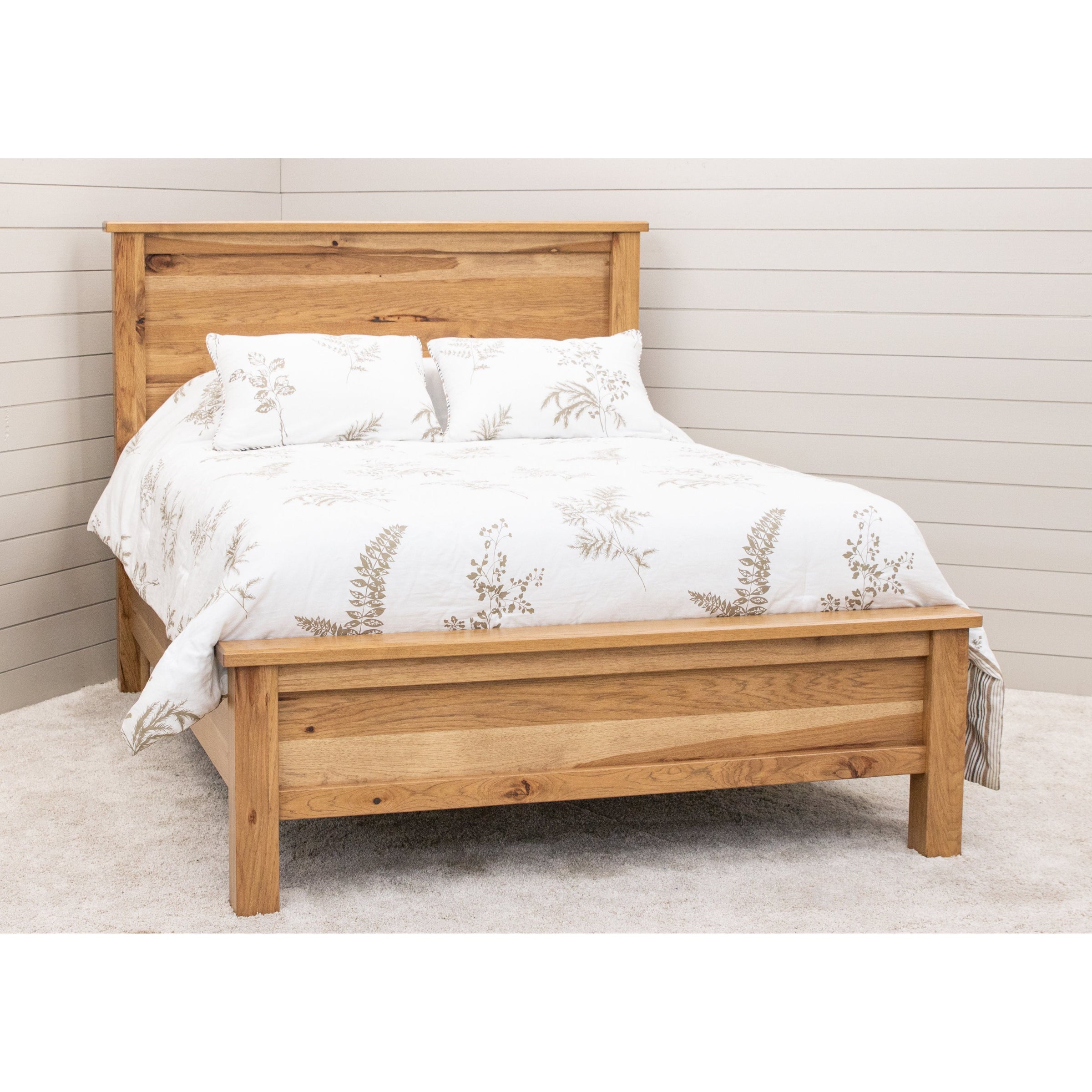 Jamestown Amish Wood Panel Bed