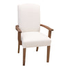 Jordan Upholstered Dining Chair with Wood Arms | R1-24