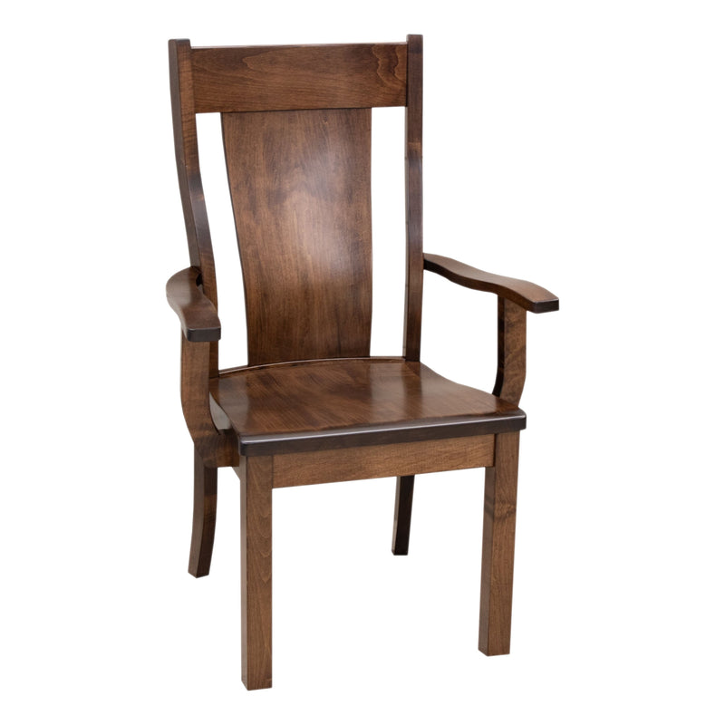 Jordan Maple Wood Arm Dining Chair | ASB