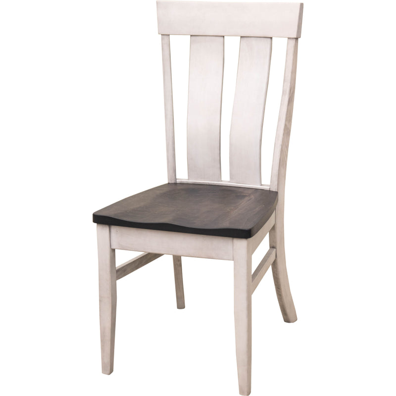 Kirtland White & Wood Side Dining Chair | M-AV&GS