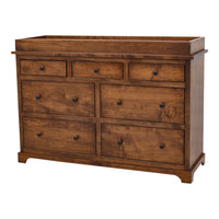 Lansing Nursery Maple Wood Dresser with Changing Topper | ASB